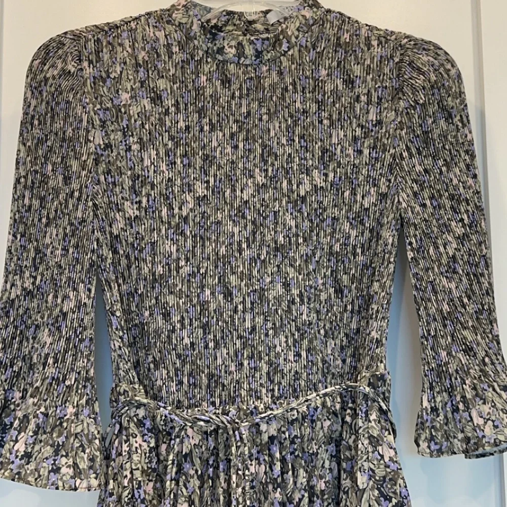 Derek Lam 10 Crosby Samantha Floral Pleated Dress - Picture 7 of 9